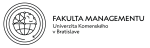 Logo Fakulta manažmentu UK